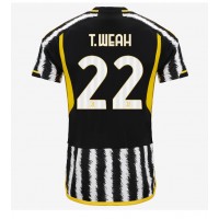 Camisa de Futebol Juventus Timothy Weah #22 Equipamento Principal 2023-24 Manga Curta